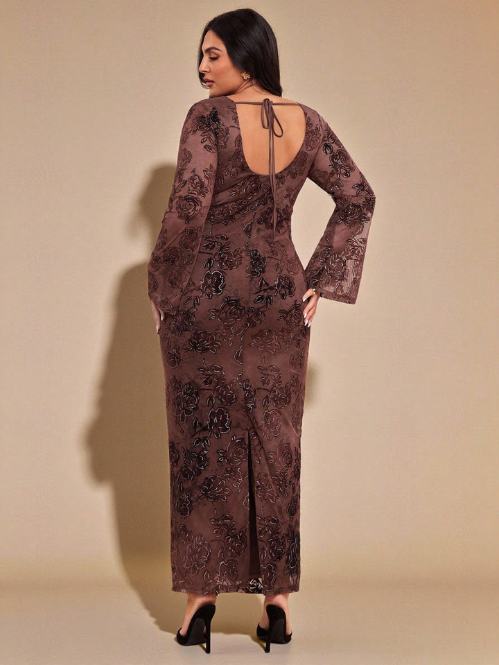 Rochie SHEIN, maro