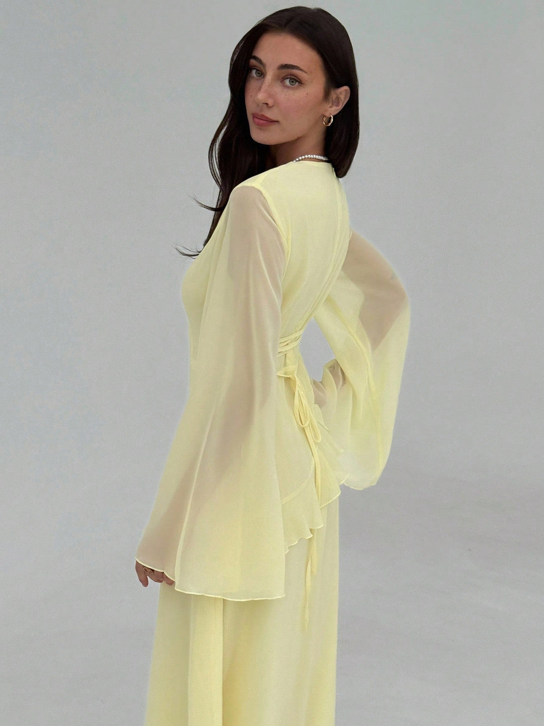 Rochie maxi SHEIN, galben