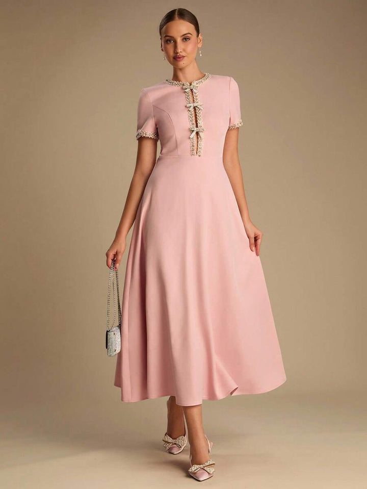 Rochie maxi SHEIN, roz