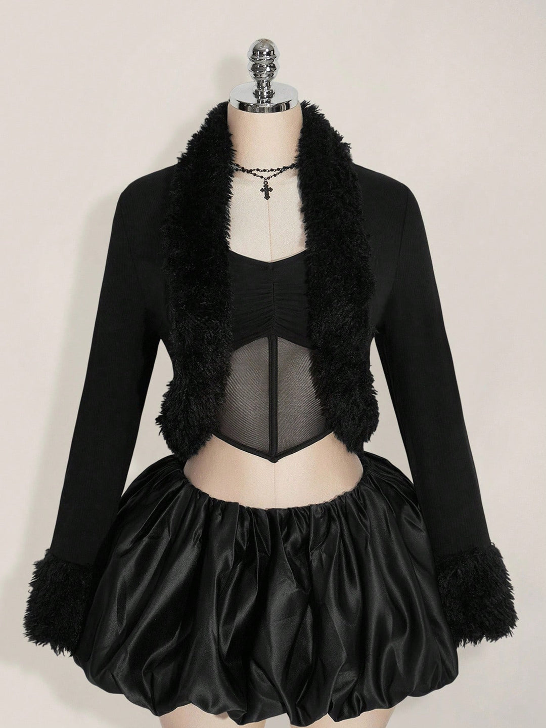 Cardigan SHEIN, negru