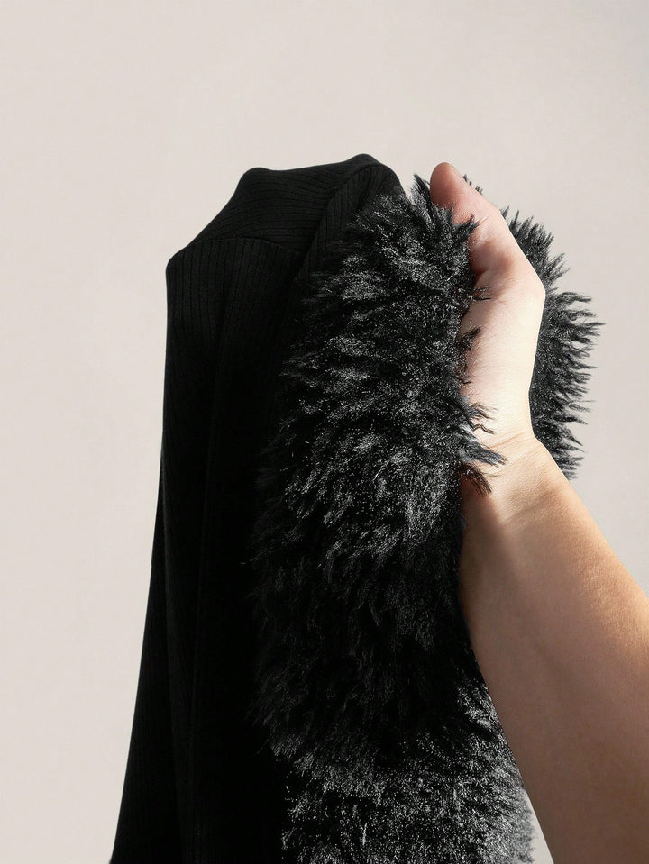 Cardigan SHEIN, negru
