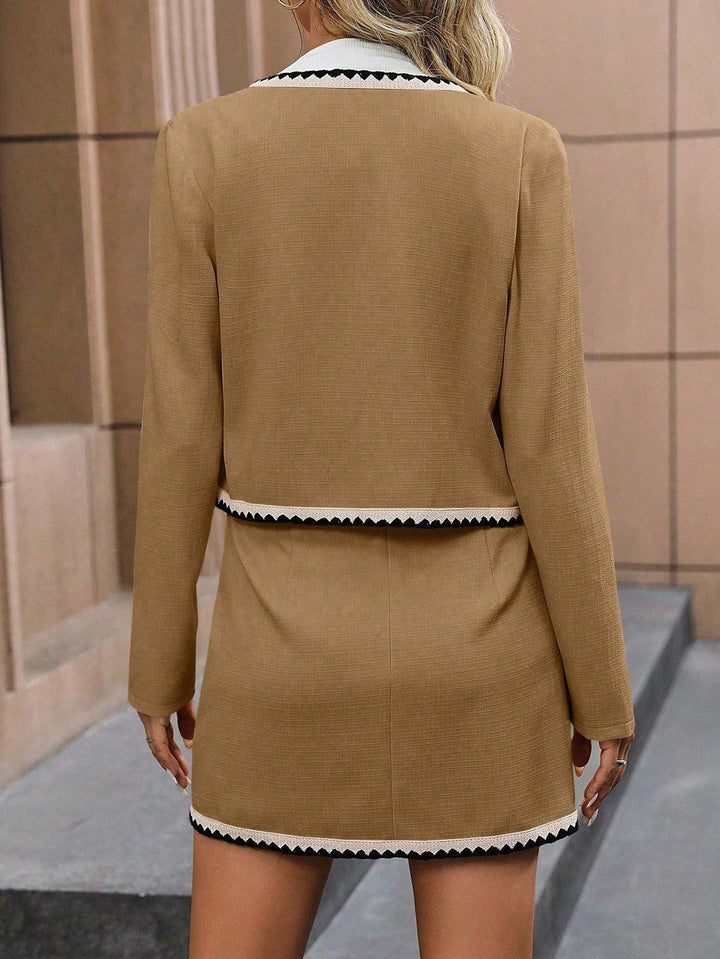 SHEIN együttes, barna
