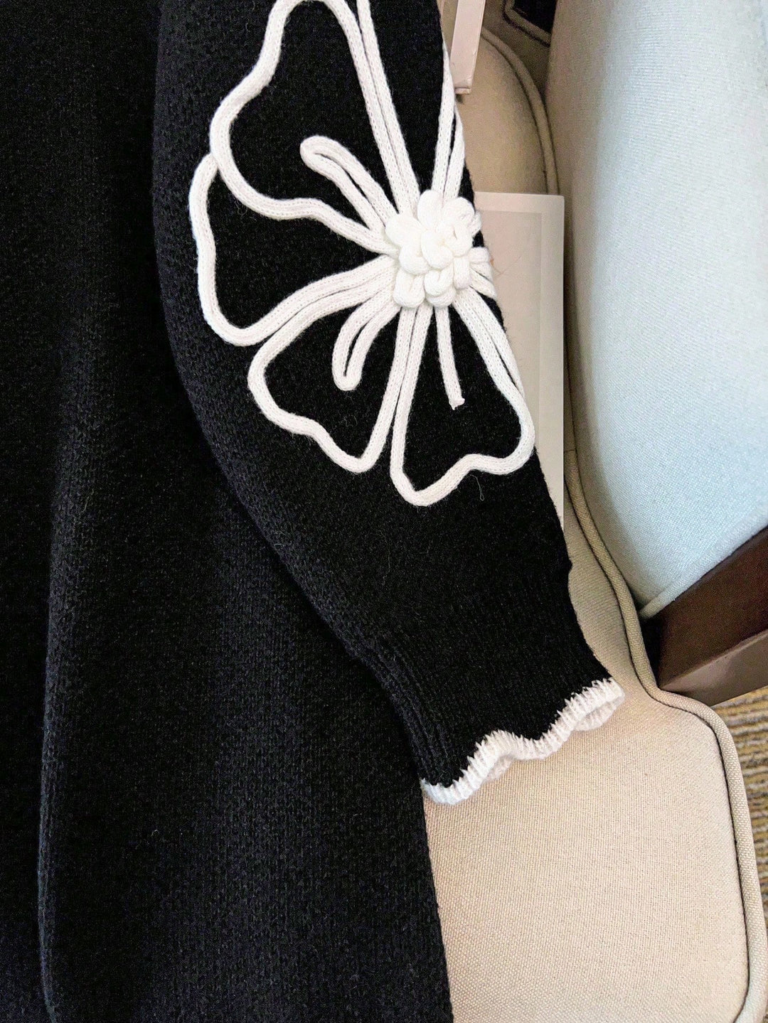 Cardigan SHEIN, negru