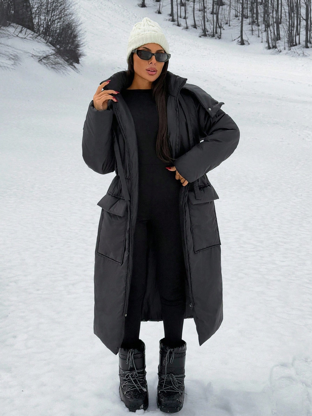 Geacă SHEIN, negru