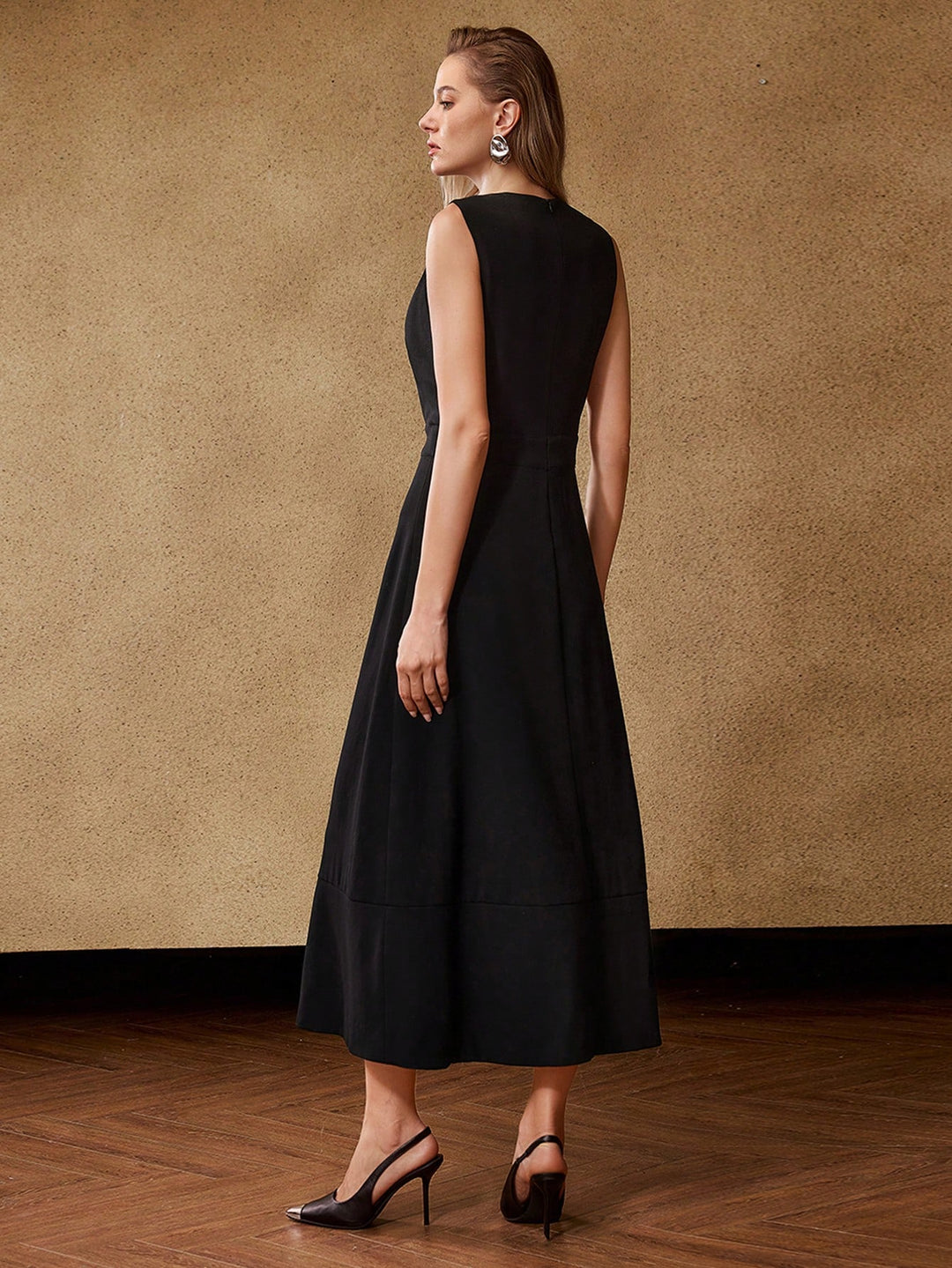 Rochie midi MOTF by Shein, negru