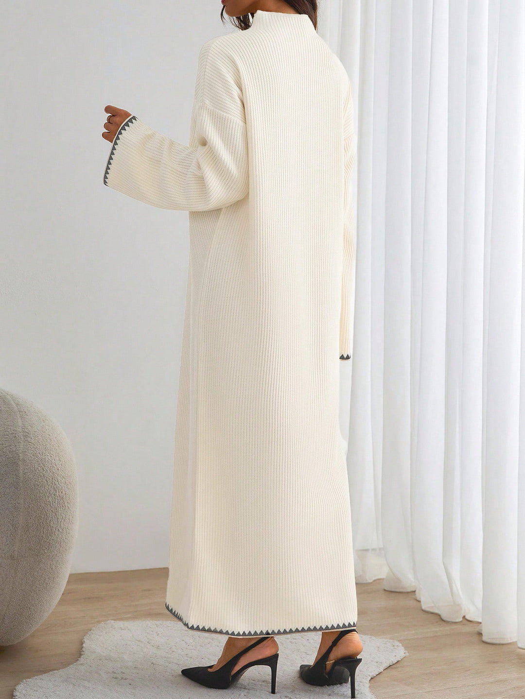 Rochie maxi SHEIN, bej