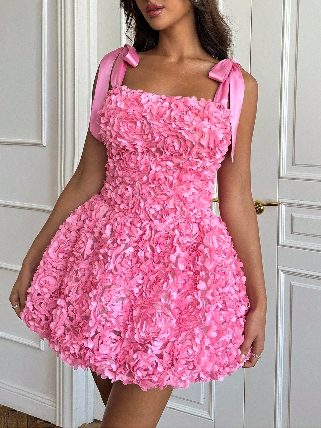 Rochie mini SHEIN, roz