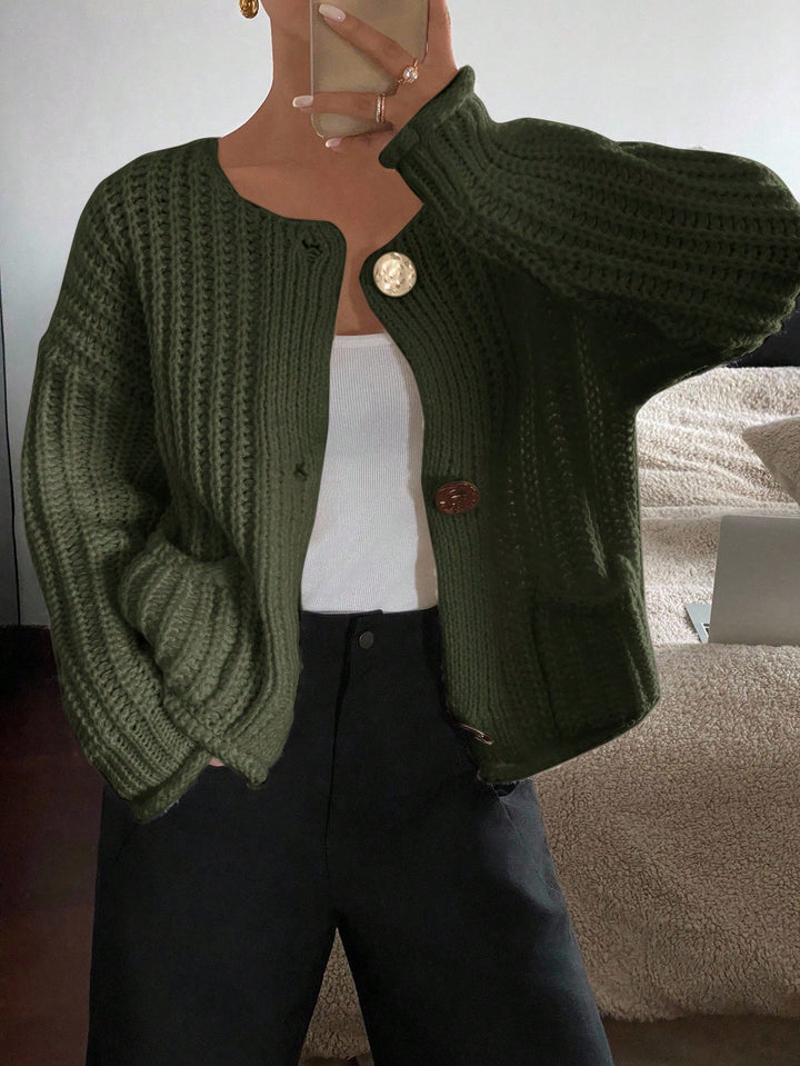 Cardigan SHEIN, verde
