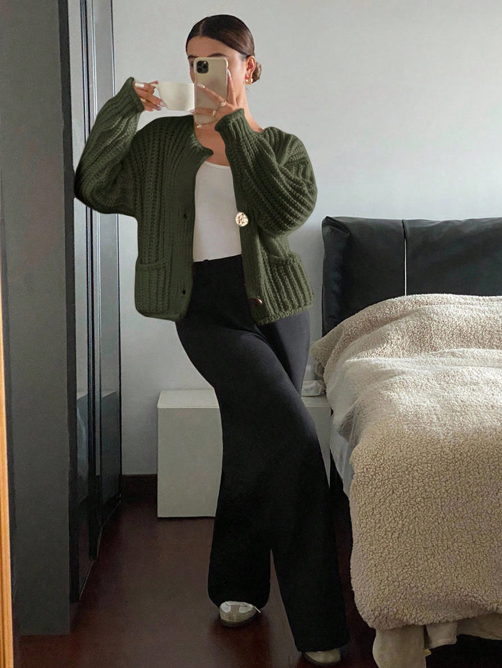 Cardigan SHEIN, verde