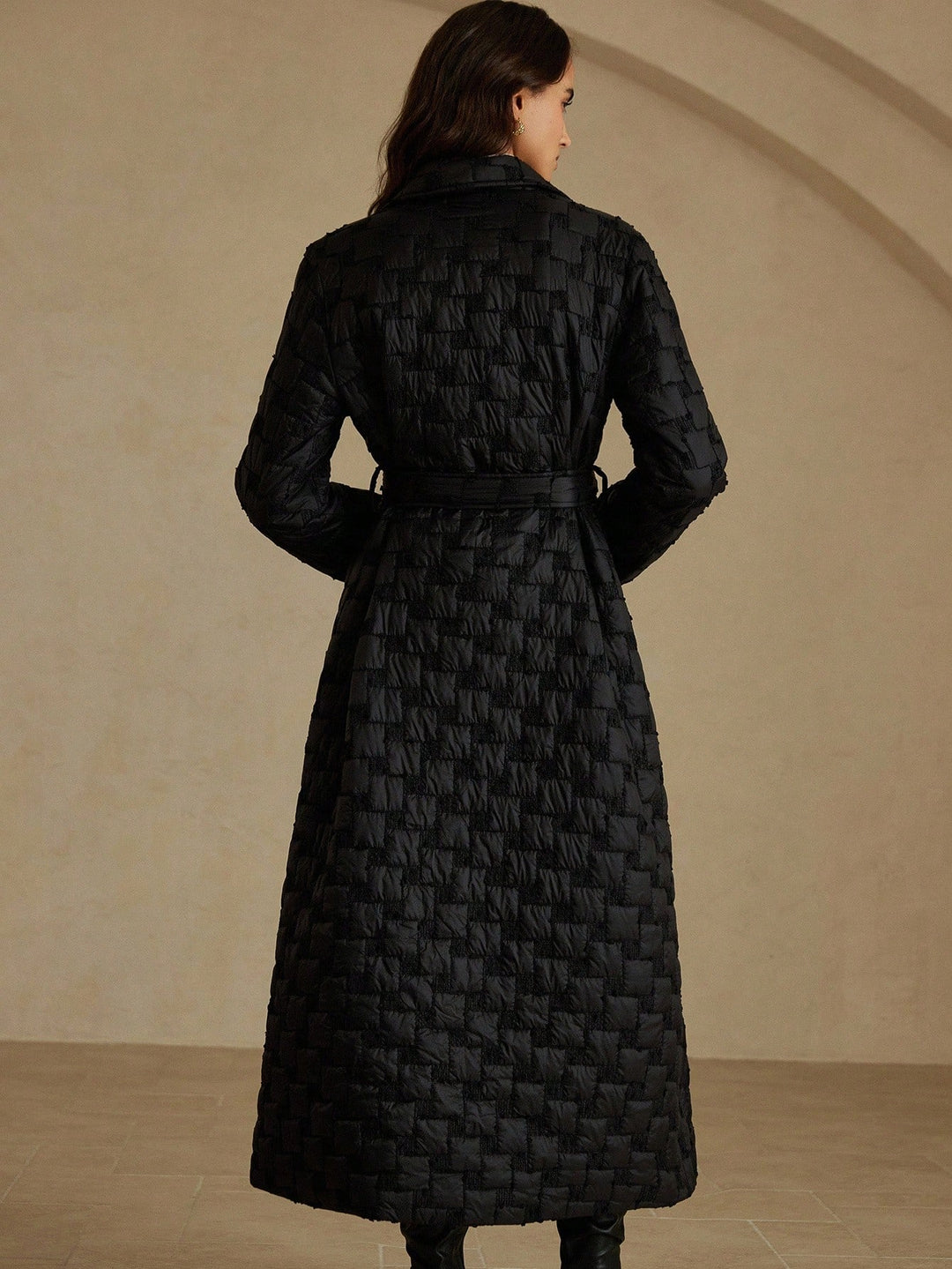 Palton Shein, Negru