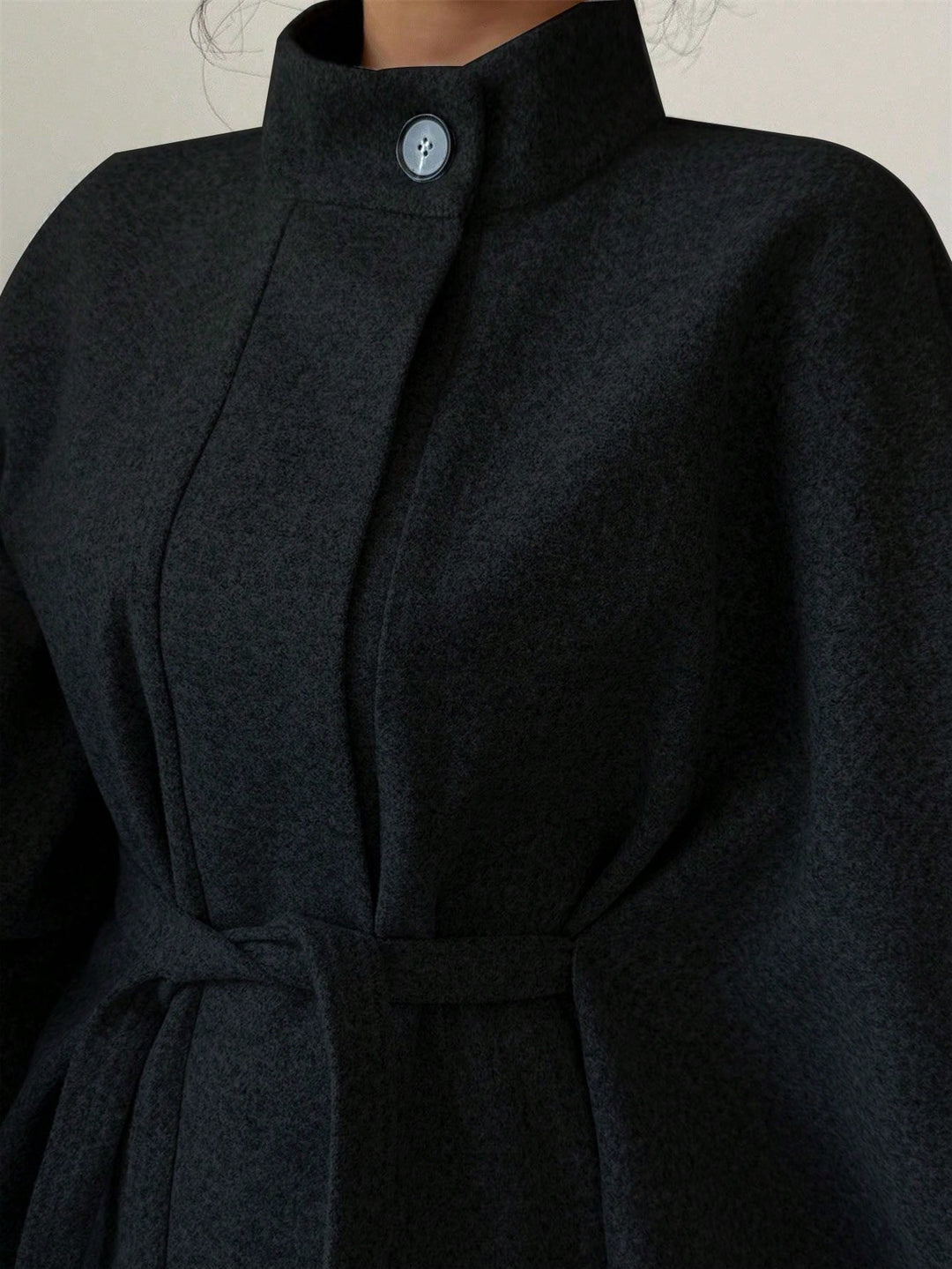 Poncho SHEIN, negru