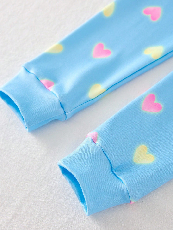 Compleu pijamale SHEIN, albastru