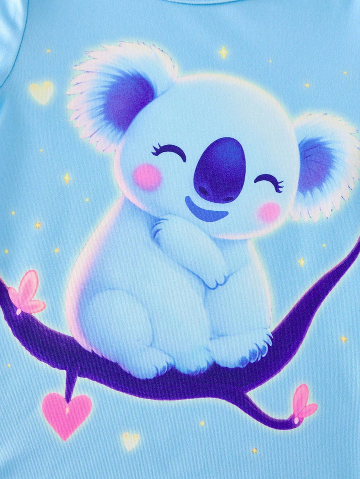 Compleu pijamale SHEIN, albastru