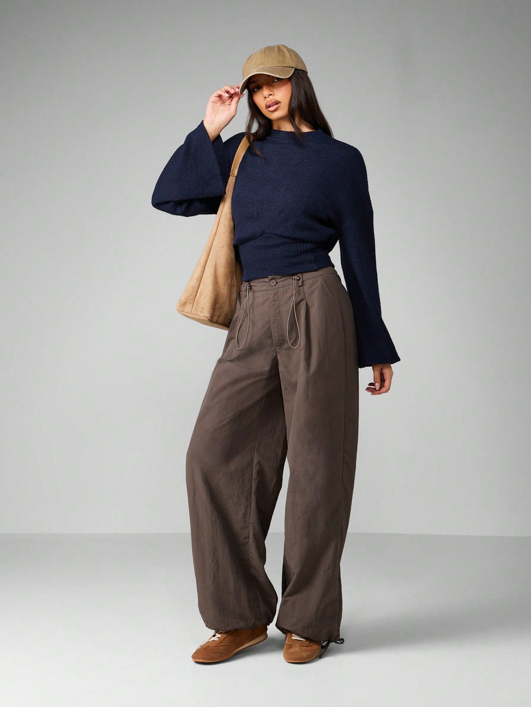 Pantaloni SHEIN, gri