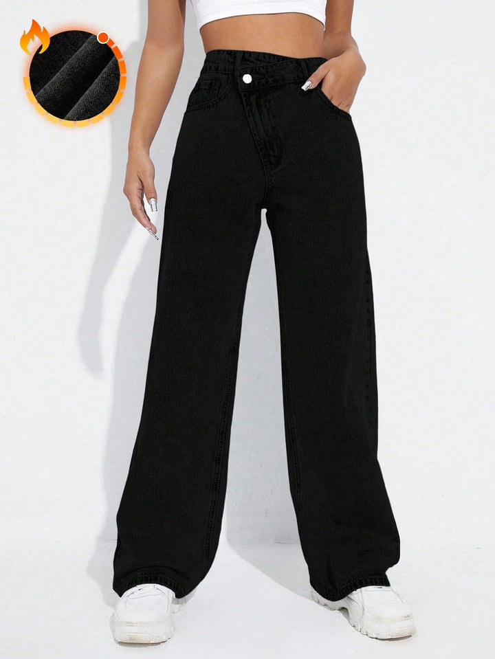 Jeans SHEIN, negru