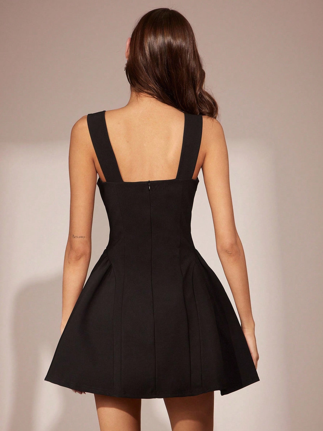 Rochie scurtă SHEIN, negru