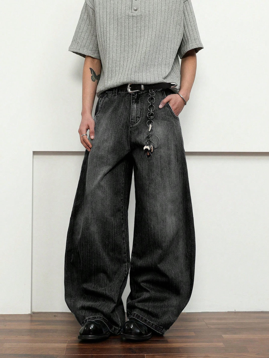 Jeans SHEIN, negru