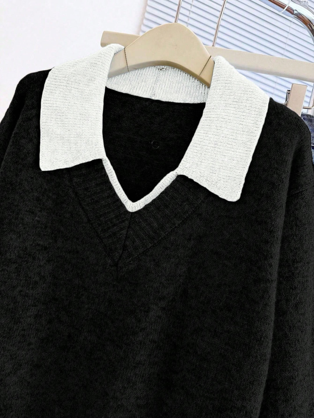 SHEIN pulóver, fekete