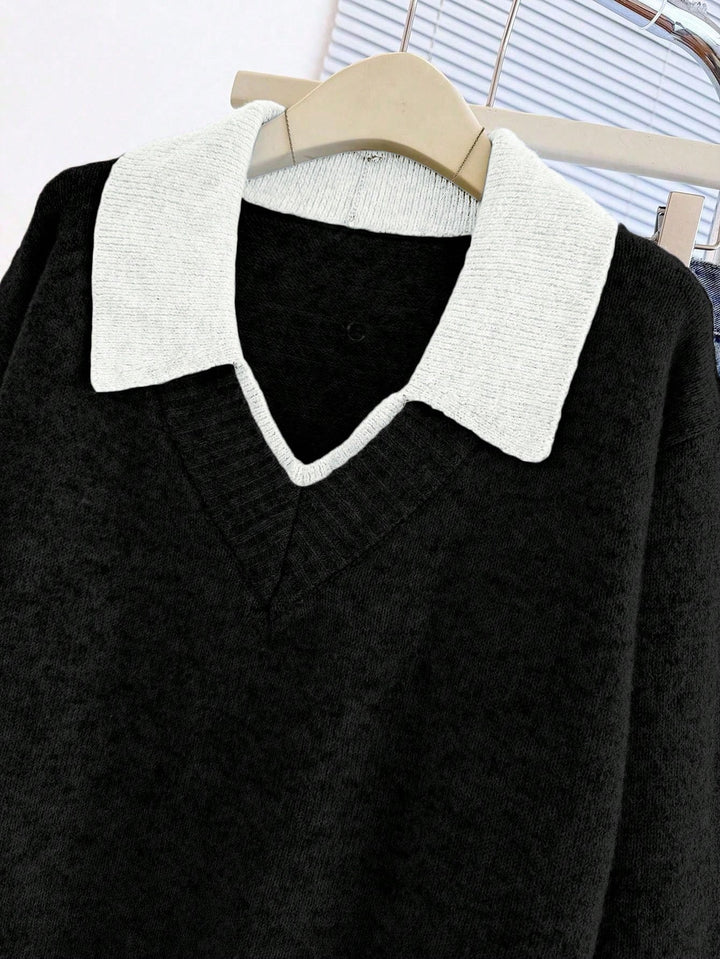 SHEIN pulóver, fekete