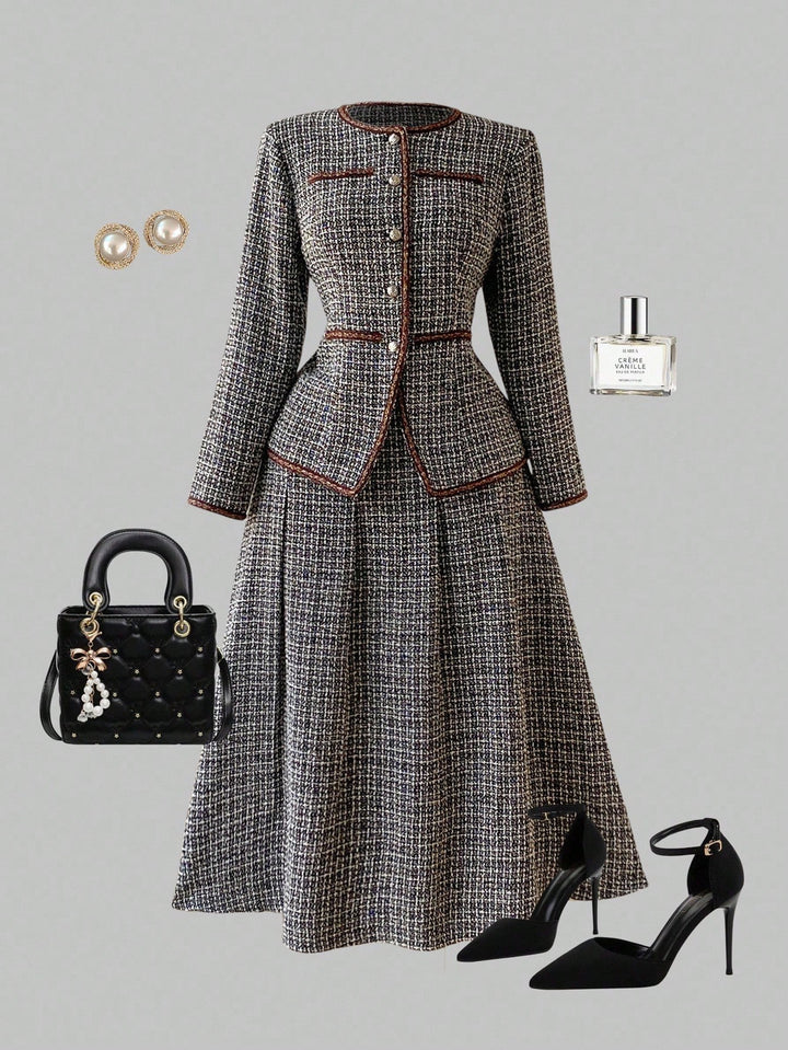 Costum SHEIN, negru