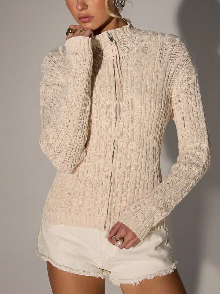 Cardigan SHEIN, bej