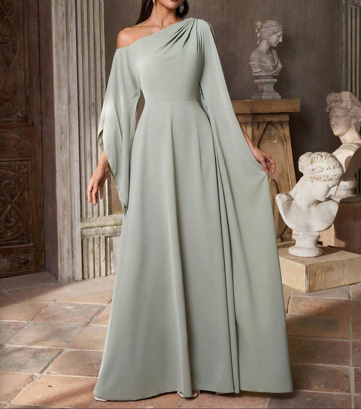 Rochie maxi SHEIN, verde