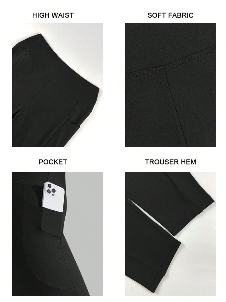 Colanți 3/4 SHEIN, negru
