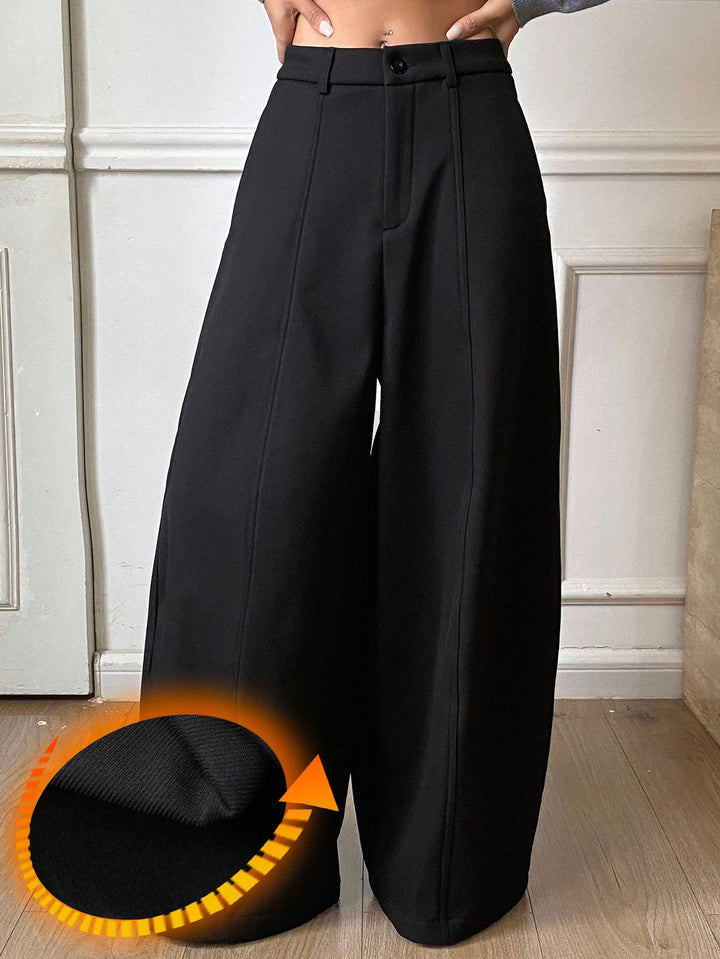Pantaloni SHEIN, negru