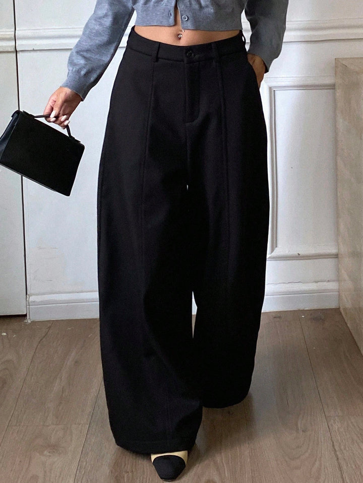 Pantaloni SHEIN, negru