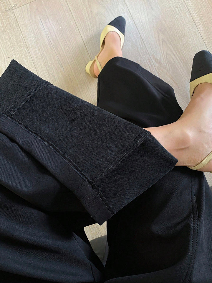 Pantaloni SHEIN, negru