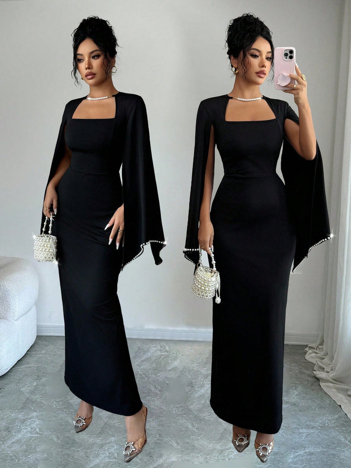 Rochie maxi SHEIN, negru