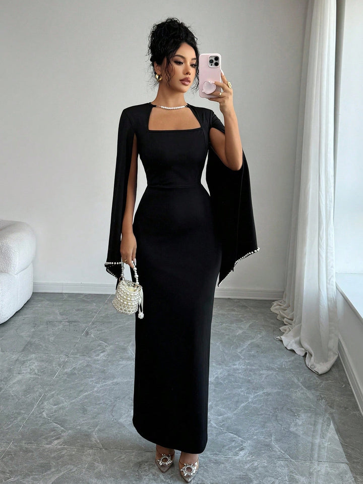 Rochie maxi SHEIN, negru
