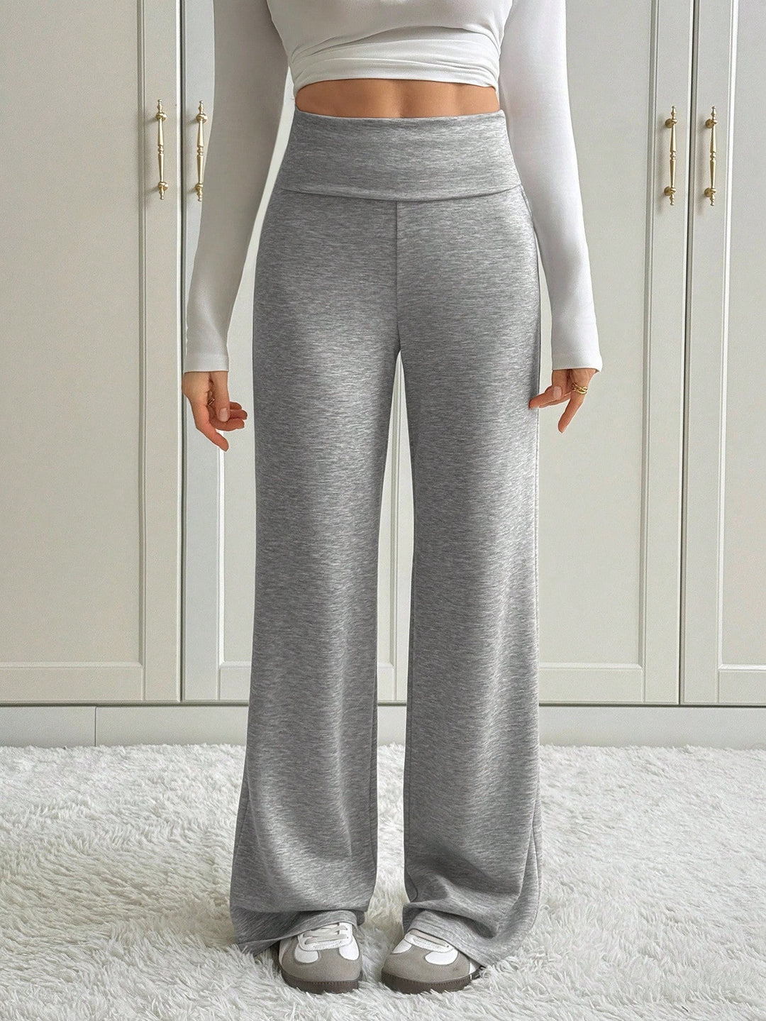 Pantaloni SHEIN, gri