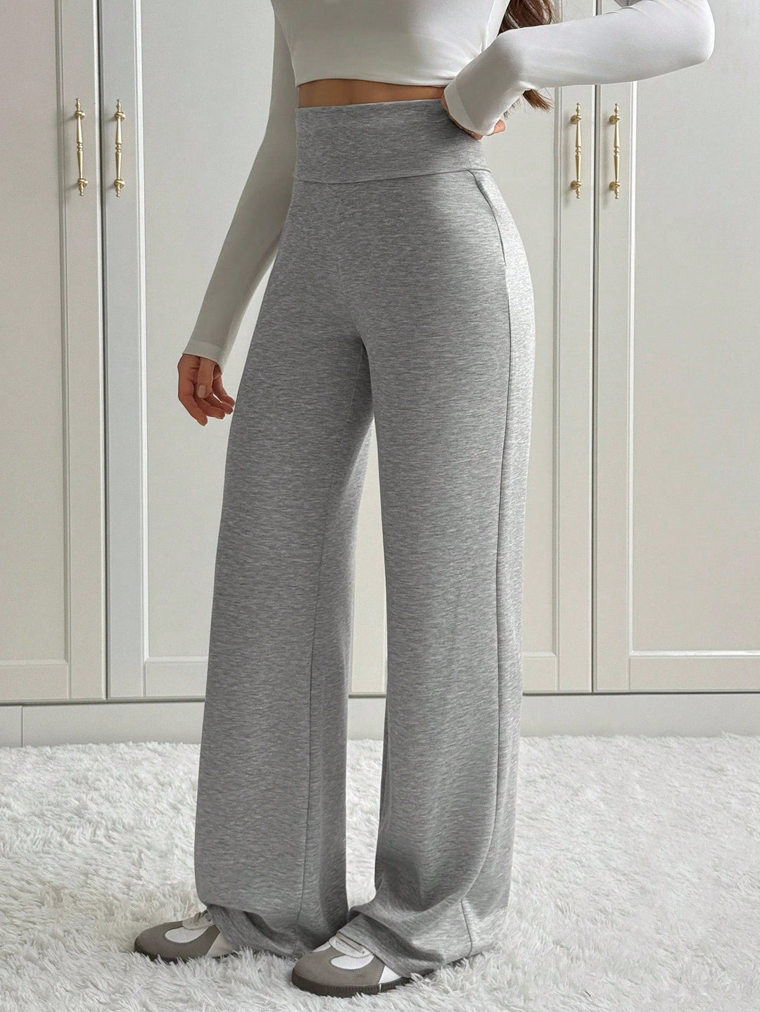 Pantaloni SHEIN, gri