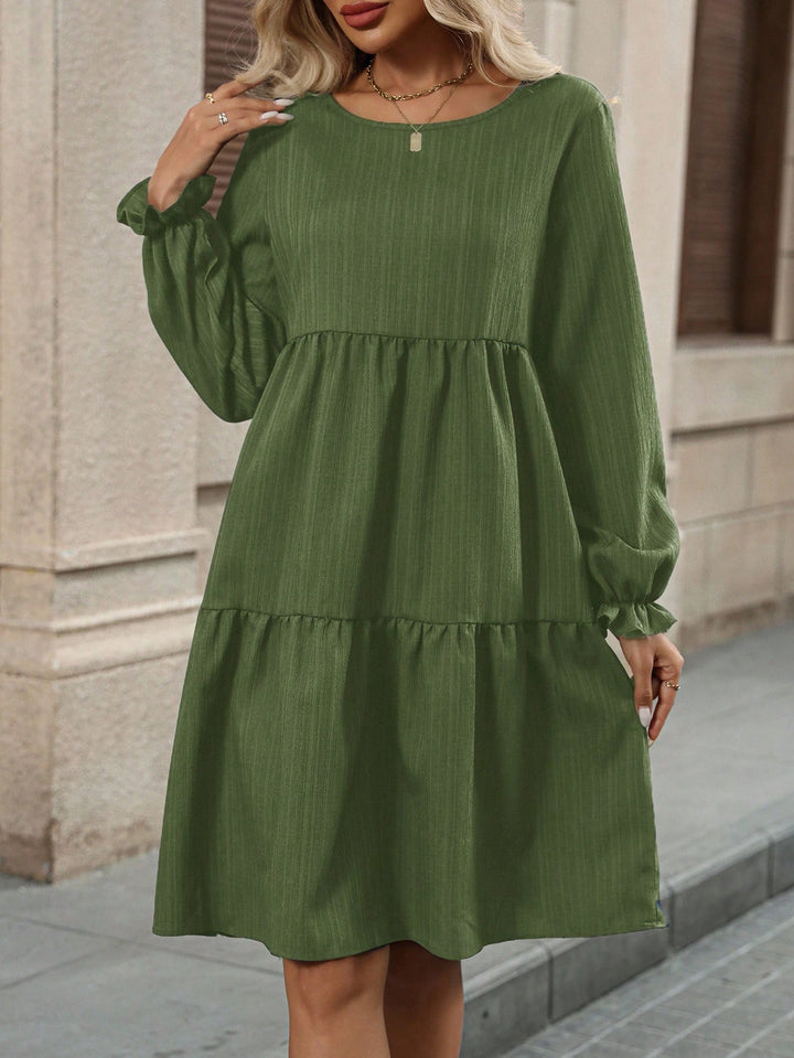 Rochie midi SHEIN, verde
