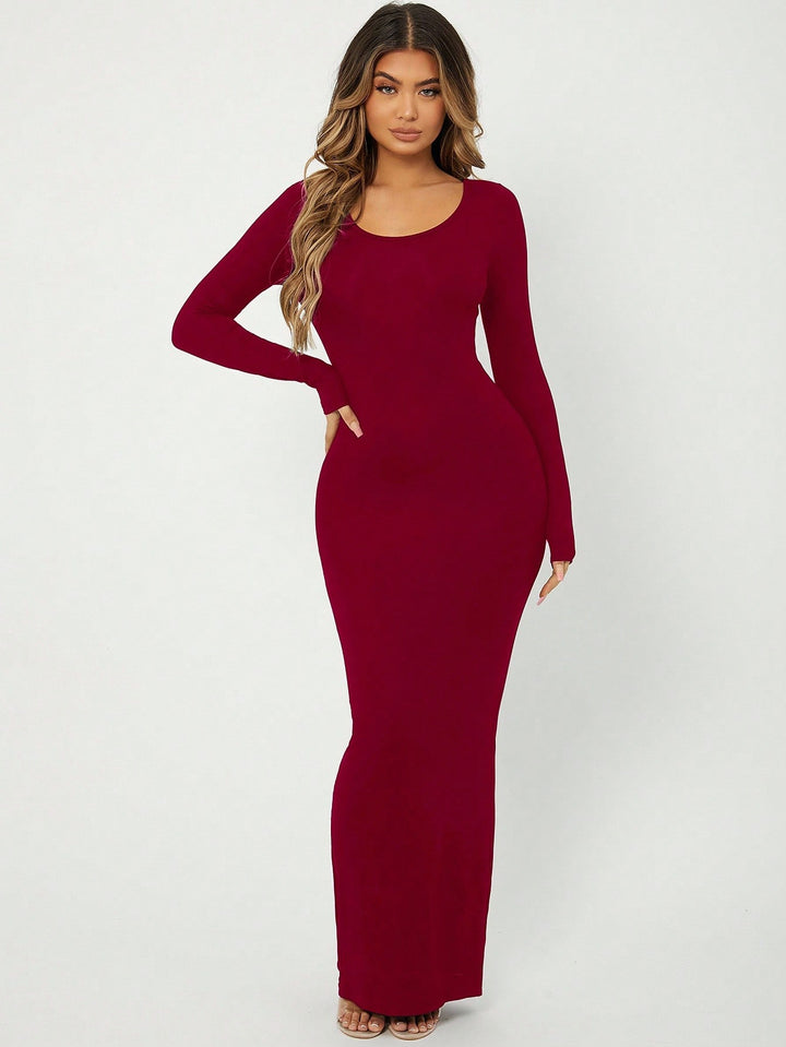 Rochie maxi SHEIN, roșu