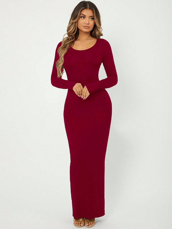 Rochie maxi SHEIN, roșu