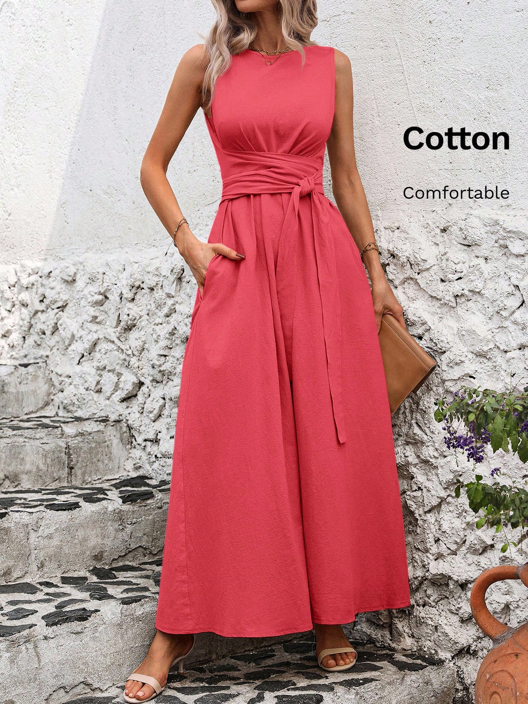 Rochie maxi SHEIN, roșu