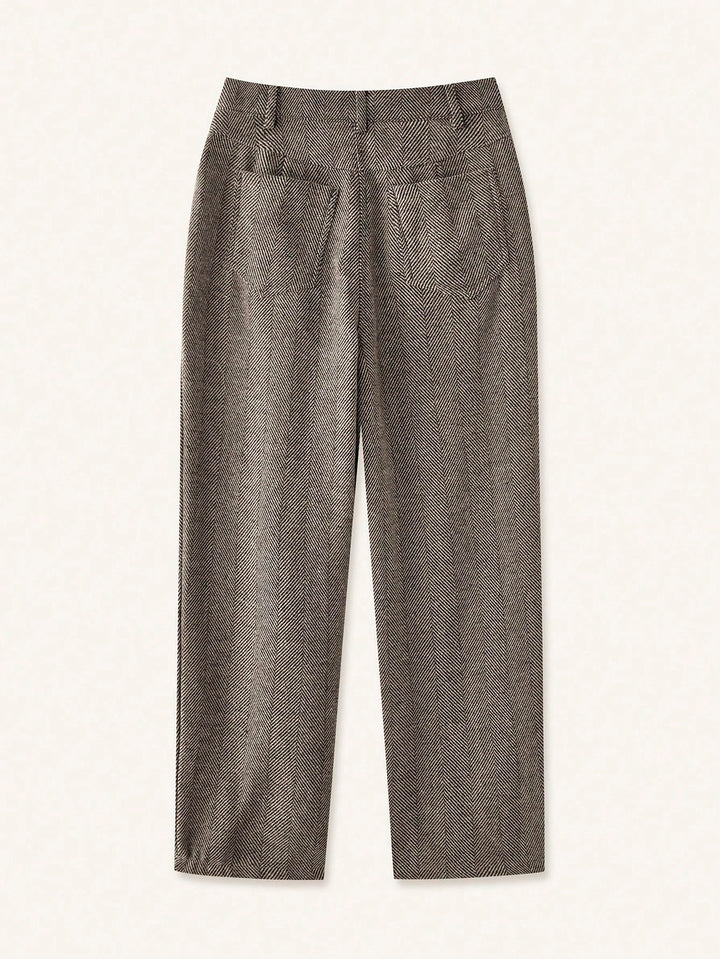 Pantaloni SHEIN, maro