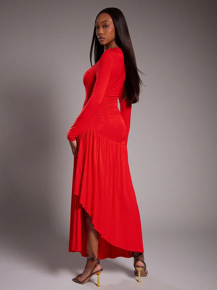 Rochie maxi SHEIN, verde