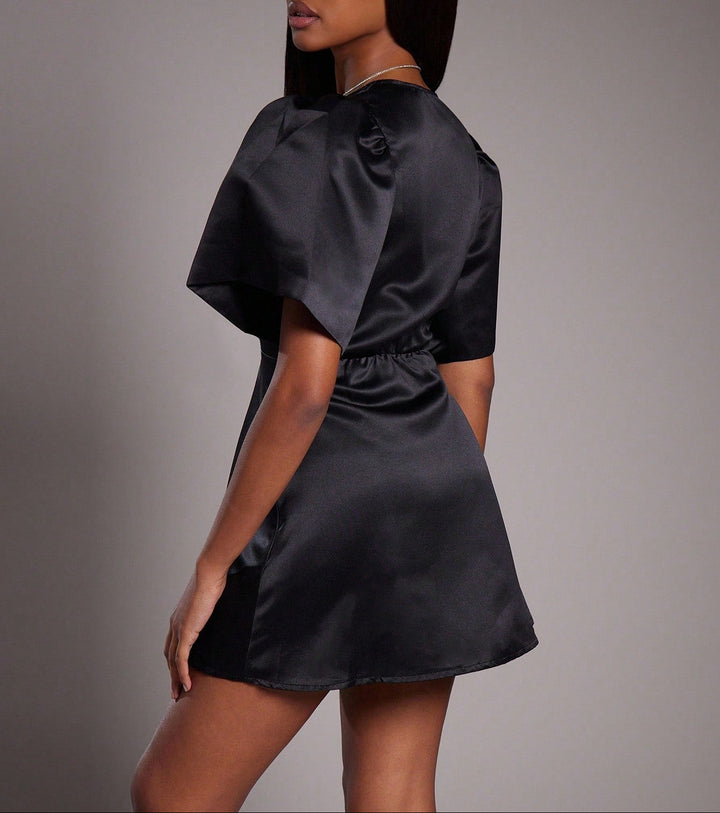 SHEIN mini ruha, fekete
