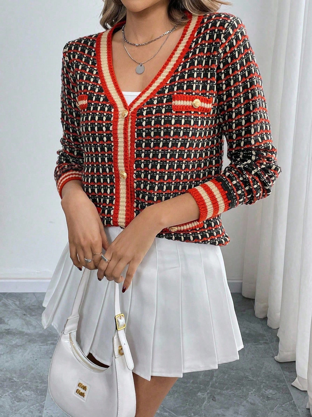 Cardigan SHEIN, mix culori