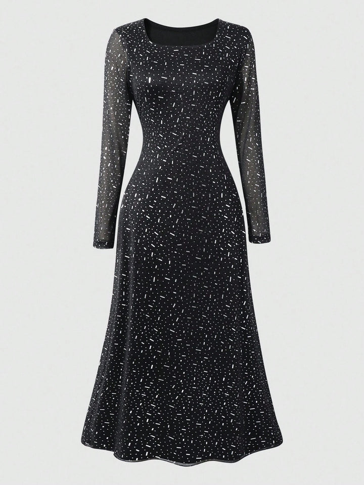 Rochie maxi SHEIN, negru