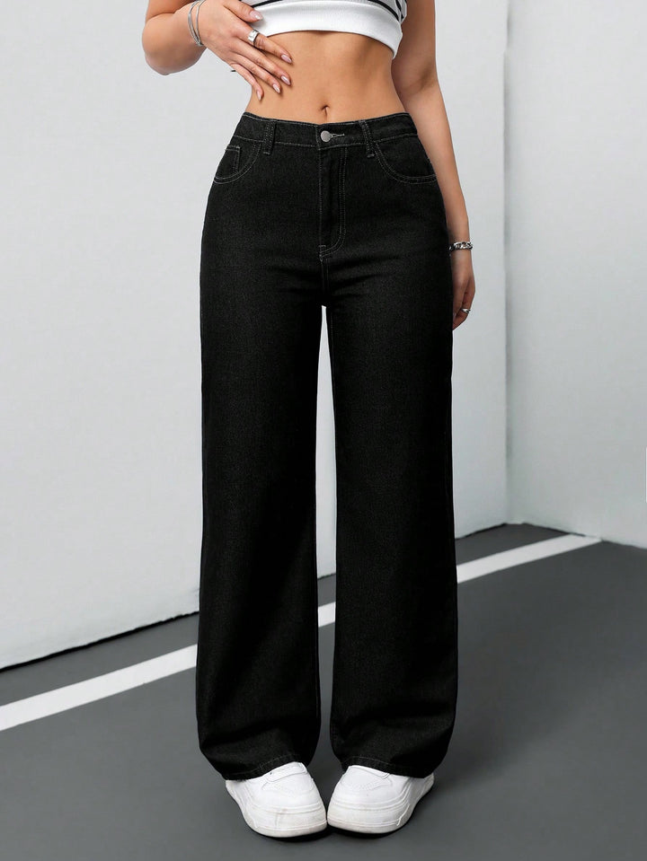 Jeans SHEIN, negru