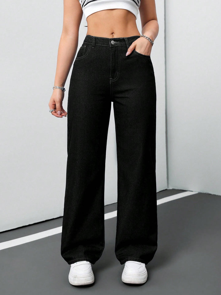 Jeans SHEIN, negru