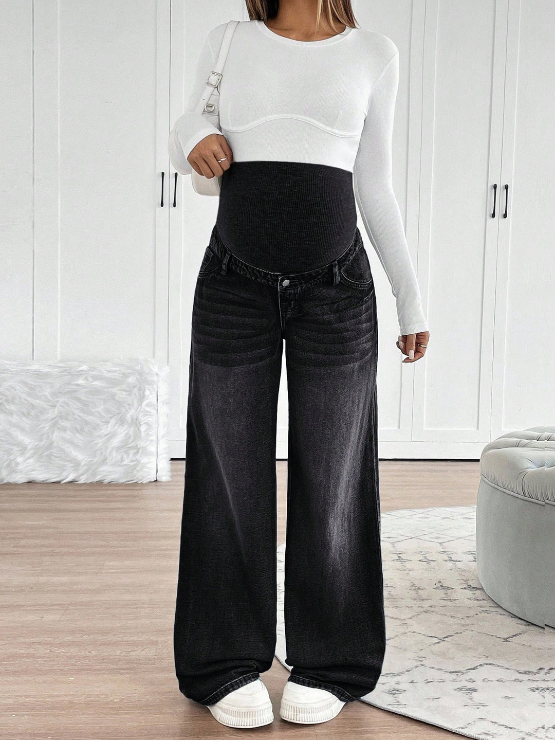 Jeans SHEIN, negru