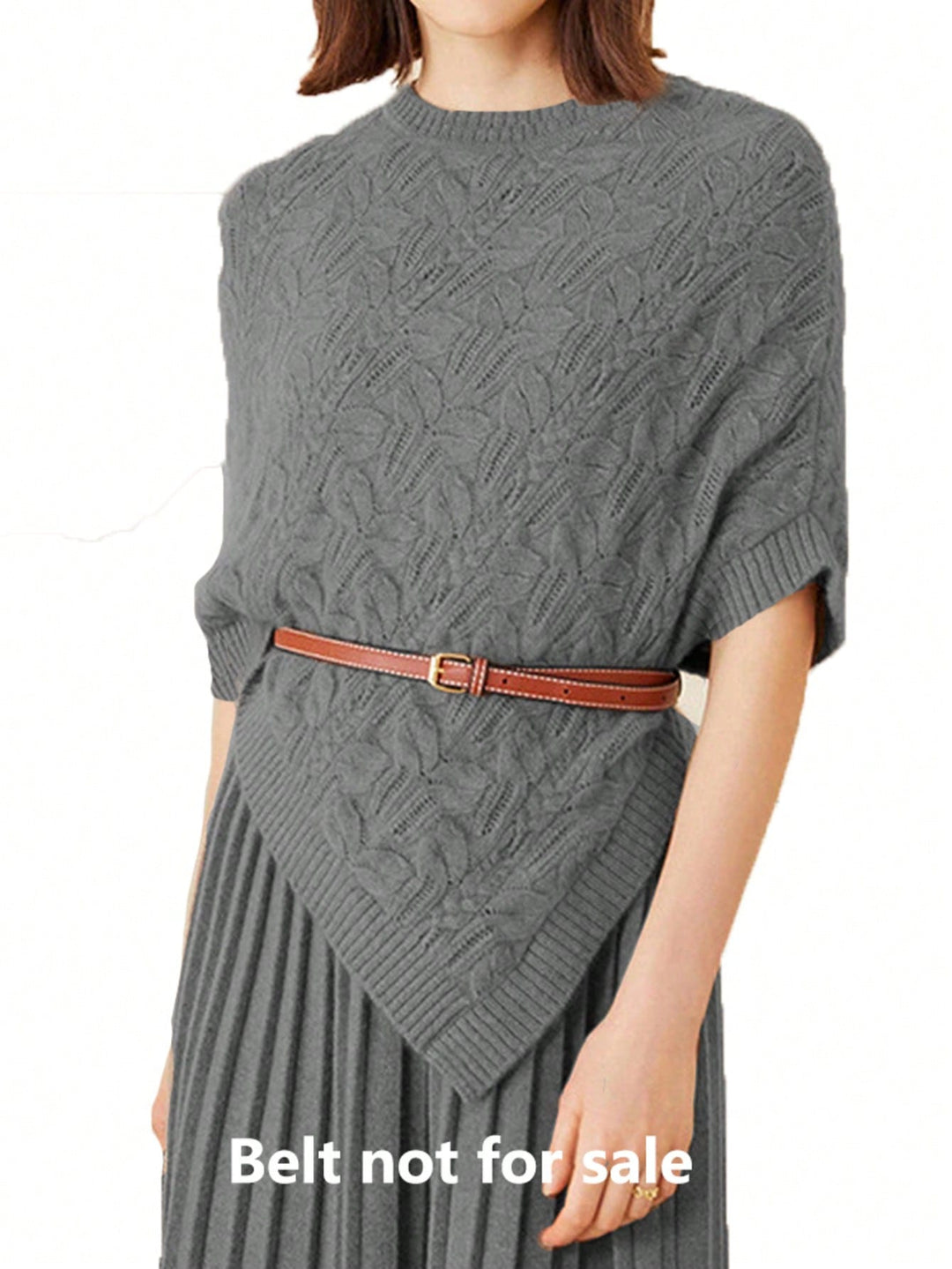 Poncho SHEIN, crem