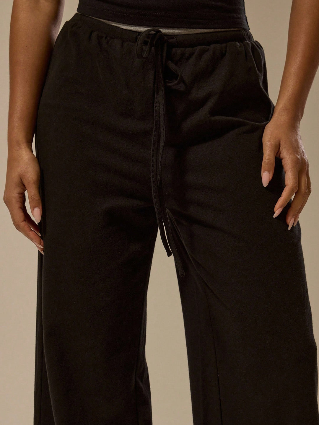 Pantaloni SHEIN, negru