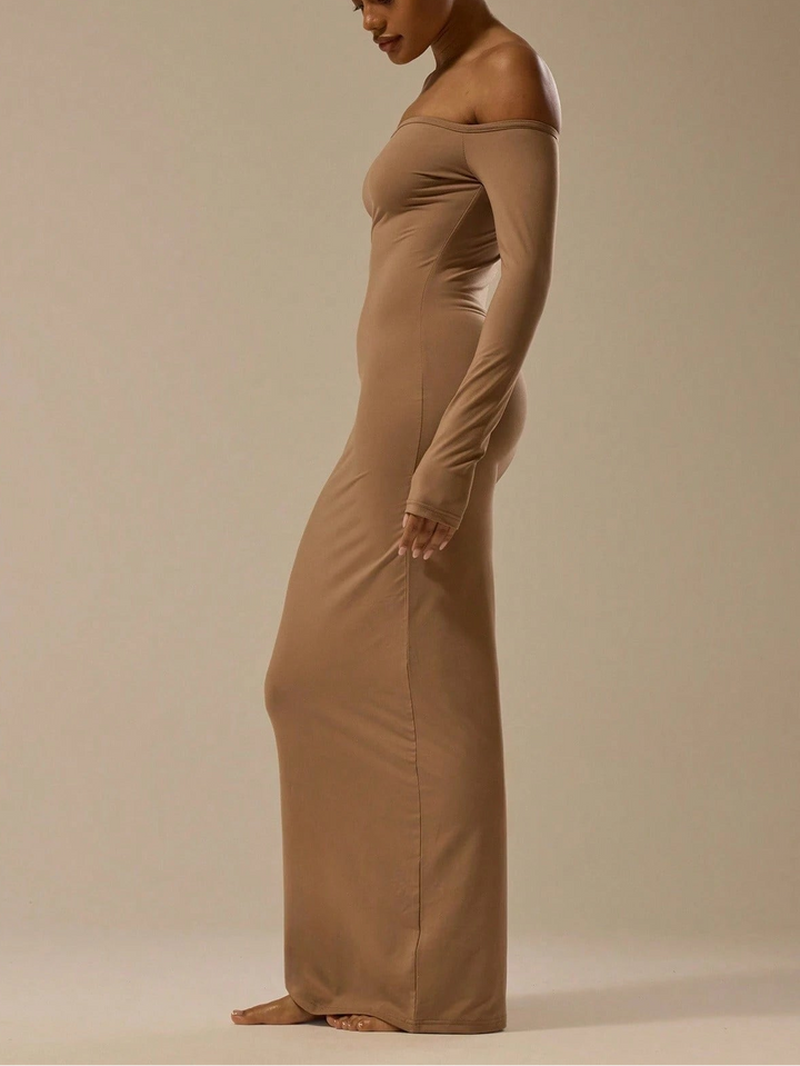 Rochie maxi Shein, maro