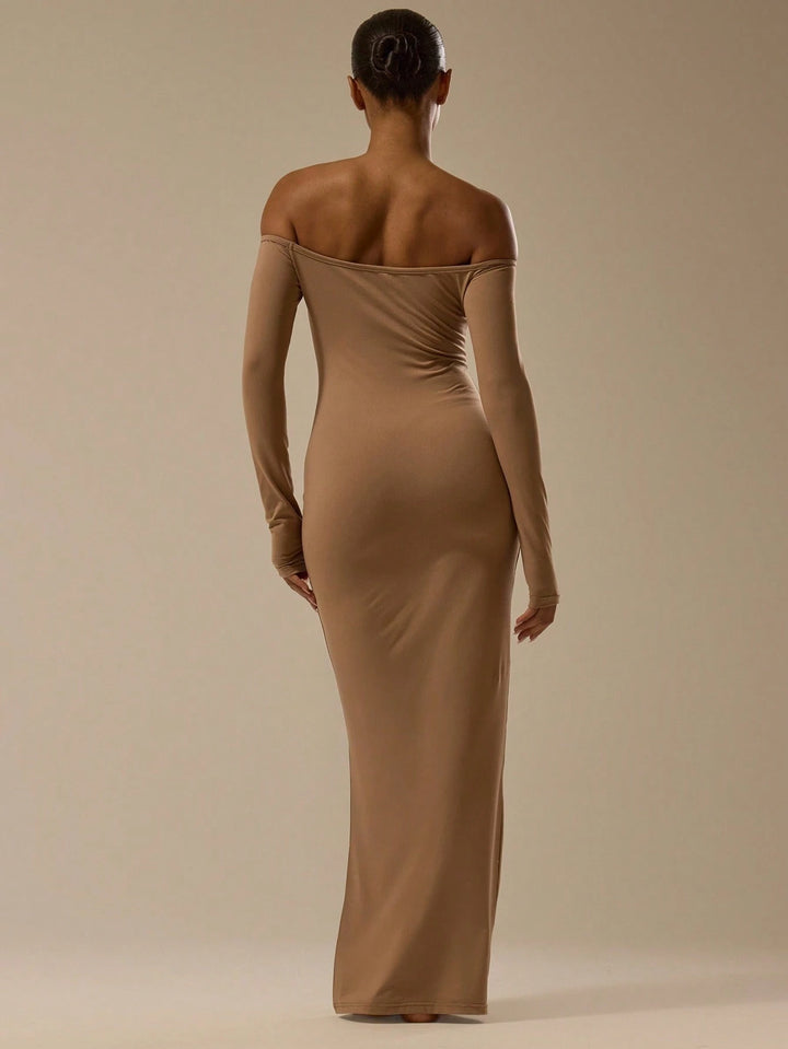 Rochie maxi Shein, maro